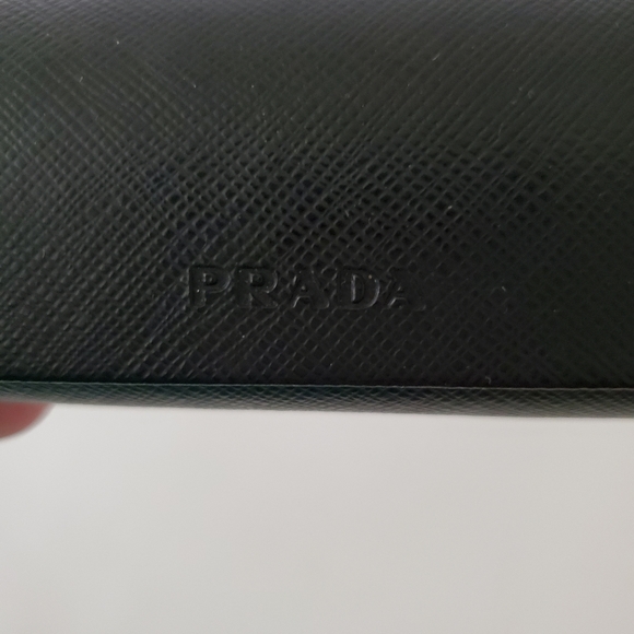 COPY - Prada Semi Rimless Silver/Bown Eyeglass Frames - Picture 7 of 8